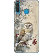Чехол Uprint Huawei P30 Lite Christmas Owl