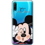 Прозрачный чехол Uprint Huawei P30 Lite Mister M