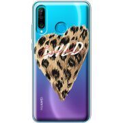 Прозрачный чехол Uprint Huawei P30 Lite Wild Love