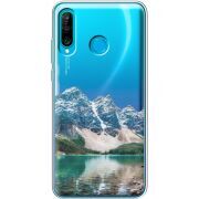 Прозрачный чехол Uprint Huawei P30 Lite Blue Mountain