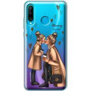 Прозрачный чехол Uprint Huawei P30 Lite Mommy Is My BFF