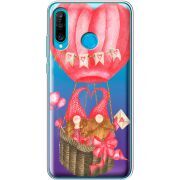 Прозрачный чехол Uprint Huawei P30 Lite Valentine Dwarfs