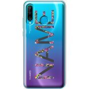 Прозрачный чехол Uprint Huawei P30 Lite Именной