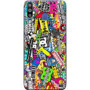 Чехол Uprint Samsung M305 Galaxy M30 Multicolored Inscriptions