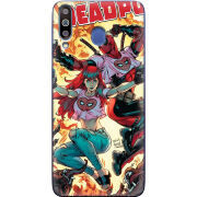 Чехол Uprint Samsung M305 Galaxy M30 Deadpool and Mary Jane