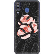 Чехол Uprint Samsung M305 Galaxy M30 Snake Rose