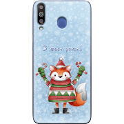 Чехол Uprint Samsung M305 Galaxy M30 Fox З новим роком!
