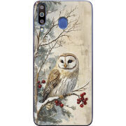 Чехол Uprint Samsung M305 Galaxy M30 Christmas Owl