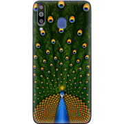 Чехол Uprint Samsung M305 Galaxy M30 Peacocks Tail