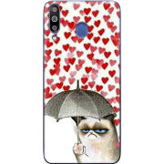 Чехол Uprint Samsung M305 Galaxy M30 Raining Hearts