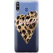 Прозрачный чехол Uprint Samsung M305 Galaxy M30 Wild Love