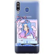Прозрачный чехол Uprint Samsung M305 Galaxy M30 The Sakuras Will Cry For You