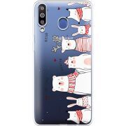 Прозрачный чехол Uprint Samsung M305 Galaxy M30 The Friendly Beasts