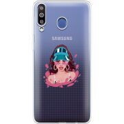 Прозрачный чехол Uprint Samsung M305 Galaxy M30 Selena Gomez