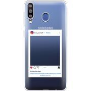 Прозрачный чехол Uprint Samsung M305 Galaxy M30 Insta