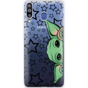 Прозрачный чехол Uprint Samsung M305 Galaxy M30 Baby Yoda