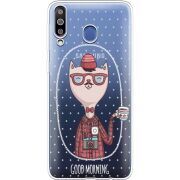 Прозрачный чехол Uprint Samsung M305 Galaxy M30 Good Morning