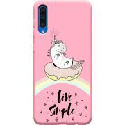 Розовый чехол Uprint Samsung A505 Galaxy A50 