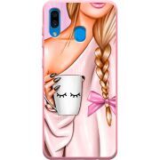 Розовый чехол Uprint Samsung A305 Galaxy A30 