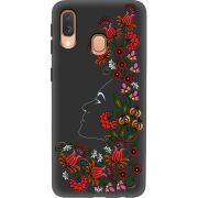 Черный чехол Uprint Samsung A405 Galaxy A40 3D Ukrainian Muse