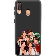 Черный чехол Uprint Samsung A405 Galaxy A40 BTS
