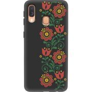 Черный чехол Uprint Samsung A405 Galaxy A40 Ethno