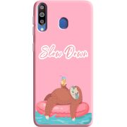 Розовый чехол Uprint Samsung M305 Galaxy M30 