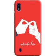 Красный чехол Uprint Samsung A105 Galaxy A10 