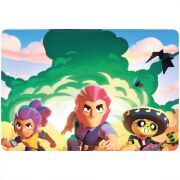 Обложка для паспорта с рисунком Brawl Stars