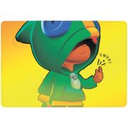 Обложка для паспорта с рисунком Brawl Stars Leo
