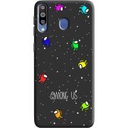 Черный чехол Uprint Samsung M305 Galaxy M30 Among Us Invisible