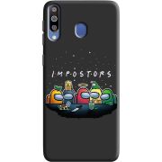 Черный чехол Uprint Samsung M305 Galaxy M30 Among Us Impostors