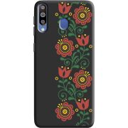 Черный чехол Uprint Samsung M305 Galaxy M30 Ethno