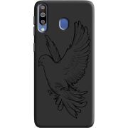 Черный чехол Uprint Samsung M305 Galaxy M30 Dove
