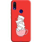 Красный чехол Uprint Xiaomi Redmi 7 
