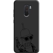 Черный чехол Uprint Xiaomi Pocophone F1 