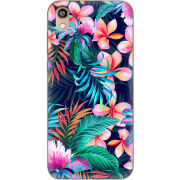 Чехол Uprint Huawei Honor 8S flowers in the tropics