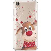 Прозрачный чехол Uprint Honor 8S Winter Deer
