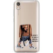 Прозрачный чехол Uprint Honor 8S Motivation