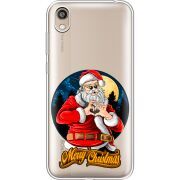 Прозрачный чехол Uprint Honor 8S Cool Santa