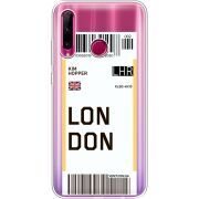 Прозрачный чехол Uprint Honor 10i Ticket London