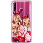 Прозрачный чехол Uprint Honor 10i Mouse Girls