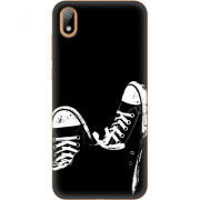 Чехол U-print Huawei Y5 2019 Black Sneakers