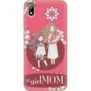 Чехол U-print Huawei Y5 2019 GirlMom