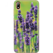 Чехол U-print Huawei Y5 2019 Green Lavender