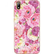 Чехол U-print Huawei Y5 2019 Pink Peonies