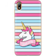 Чехол U-print Huawei Y5 2019 Unicorn