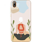 Чехол U-print Huawei Y5 2019 Yoga Style