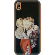Чехол U-print Huawei Y5 2019 Exquisite White Flowers