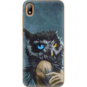 Чехол U-print Huawei Y5 2019 Owl Woman